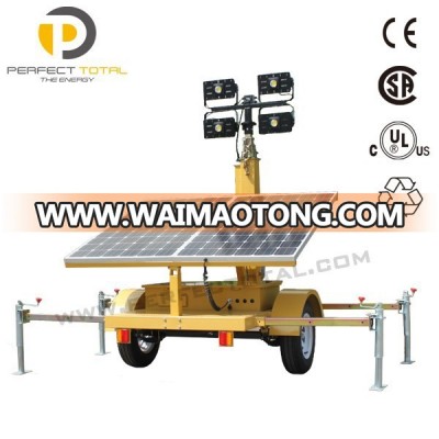 Perfectotal Industrial Portable Solar Tower Light